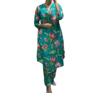 Lotus Bloom Cotton Co-Ord Set